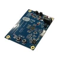 FTDI UMFT600A Evaluation Board, 16BIT FIFO-USB Bridge, 4 I/O Channels, HMSC Conn, Micro-USB 3.0 Rcpt