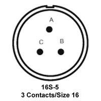 MS3106E16S-5PZF187
