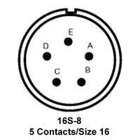 MS3106E16S-8PX