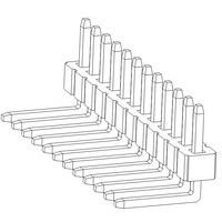 SMH100-LPPE-S35-RA-BK