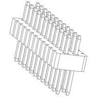 Sullins Connector Solutions SMH150-LPPE-D14-ST-BK