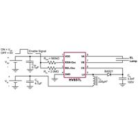 HV857 Display Driver Demonstration Board