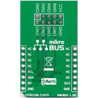 Click board, converter, 1-wire, I2C, DS2482-800, 3.3/5VDC