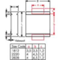 WIMA SMD2220 0,47ΜF 63V 20%