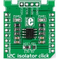 Click board,  isolator,  I2C,  ISO1540,  mikroBUS connector,  3.3/5VDC