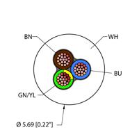 RF51443,WHT,TPV,3X18
