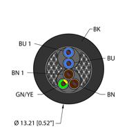 BLK,PVC,1UTPX16 1UTRX16,TCERDB
