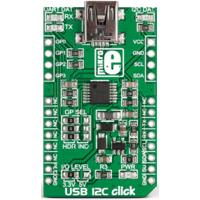 Click board,  converter,  GPIO, I2C, USB,  MCP2221,  3.3/5VDC