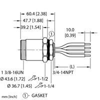 GSDFA 44-xM/14.75/NPT