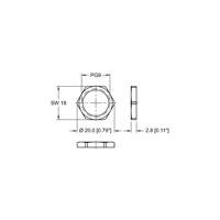 LOCKNUT-PG9-BRASS-(10/BAG)