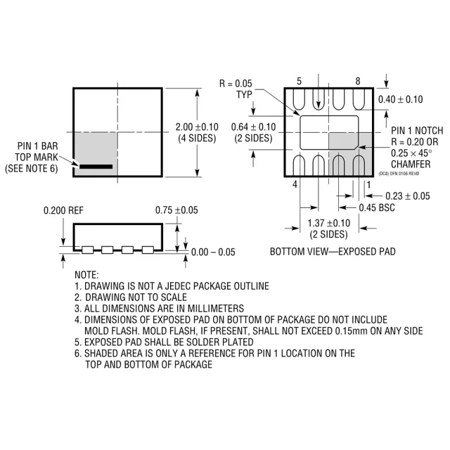 LTC2934CDC-2#PBF-Linear-Technology-datasheet-7596042.pdf Outline Dimensions_1 LTC2934CDC-2#PBF-Linear-Technology-datasheet-7596042.pdf Outline Dimensions_1