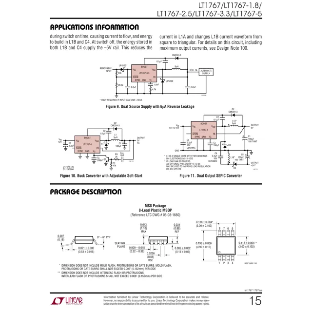 pid_21070591_lt1767ems8-5-linear-technology-datasheet-8320766.pdf Outline Dimensions_1 pid_21070591_lt1767ems8-5-linear-technology-datasheet-8320766.pdf Outline Dimensions_1