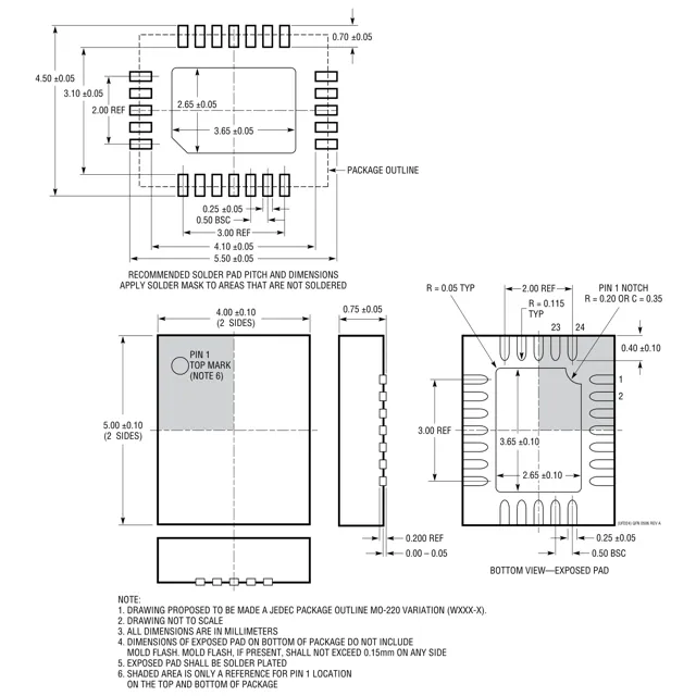 pid_26489376_ltc3118mpufd23trpbf-analog-devices-datasheet-48899694.pdf Outline Dimensions_1 pid_26489376_ltc3118mpufd23trpbf-analog-devices-datasheet-48899694.pdf Outline Dimensions_1