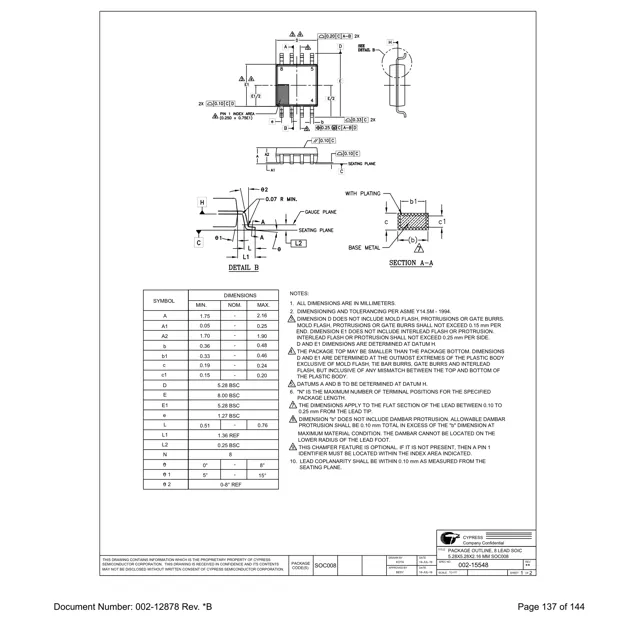 pid_28136417_s25fl064labbhv033-cypress-semiconductor-datasheet-158994411.pdf Outline Dimensions_1