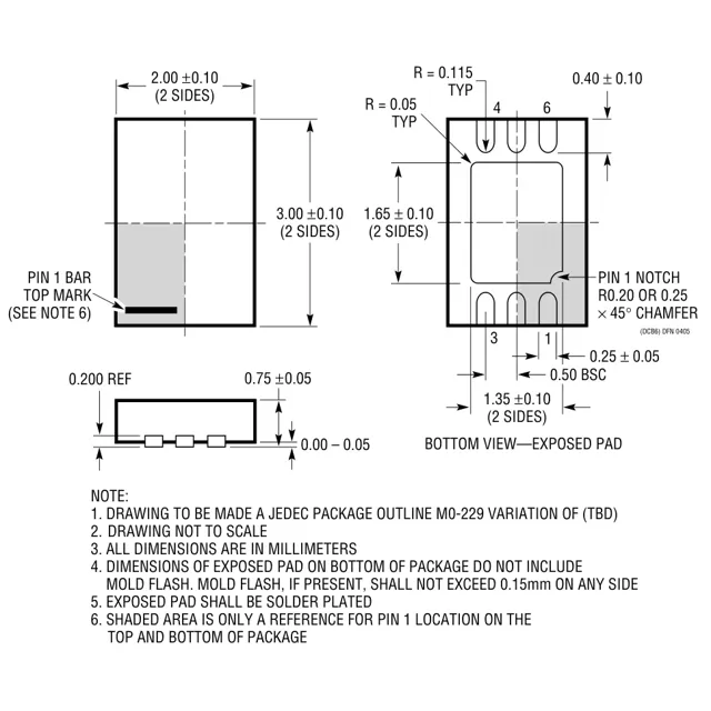 pid_44705143_ltc6992idcb-323trmpbf-linear-technology-datasheet-10978009.pdf Outline Dimensions_1 pid_44705143_ltc6992idcb-323trmpbf-linear-technology-datasheet-10978009.pdf Outline Dimensions_1