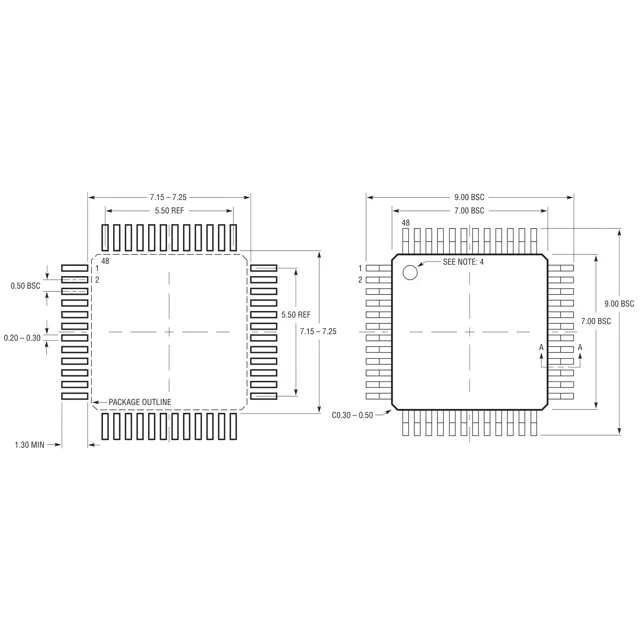 pid_50923493_ltc2984ilx23pbf-analog-devices-datasheet-62067644.pdf Outline Dimensions_1 pid_50923493_ltc2984ilx23pbf-analog-devices-datasheet-62067644.pdf Outline Dimensions_1