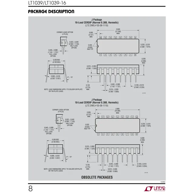 pid_52399033_lt1039csw1623pbf-analog-devices-datasheet-10684717.pdf Outline Dimensions_1