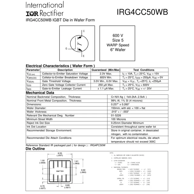 IRG4CC50WB Outline Dimensions_1