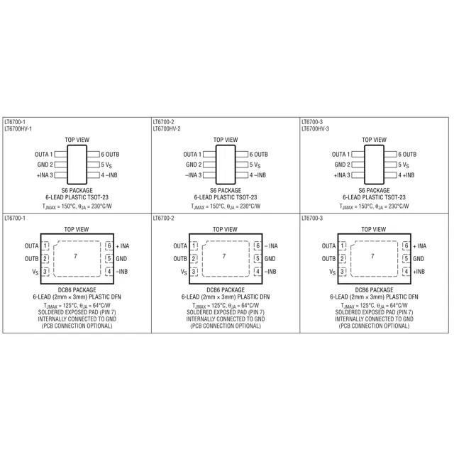 LT6700CS6-3#TRM-Linear-Technology-datasheet-15919343.pdf  Pinout Diagram_1