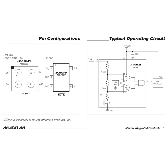pid_34423622_max9065euk2bt-dallas-semiconductor-datasheet-13720946.pdf Pinout Diagram_1 pid_34423622_max9065euk2bt-dallas-semiconductor-datasheet-13720946.pdf Pinout Diagram_1