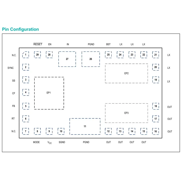 pid_34945754_maxm17543alj2b-maxim-integrated-datasheet-83134319.pdf  Pinout Diagram_1