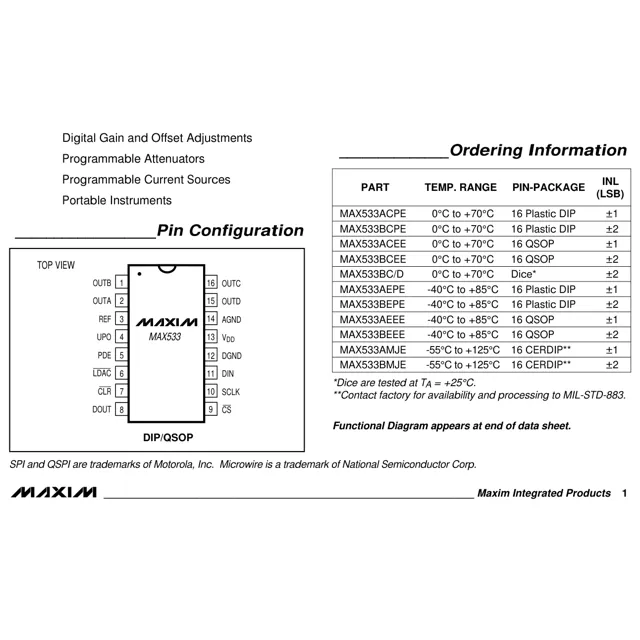 pid_35405121_max533acee-dallas-semiconductor-datasheet-121997.pdf  Pinout Diagram_1