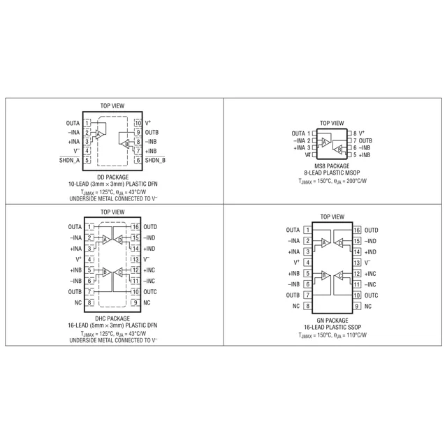 pid_36087067_ltc6082cdhc23pbf-analog-devices-datasheet-32866076.pdf Pinout Diagram_1 pid_36087067_ltc6082cdhc23pbf-analog-devices-datasheet-32866076.pdf Pinout Diagram_1