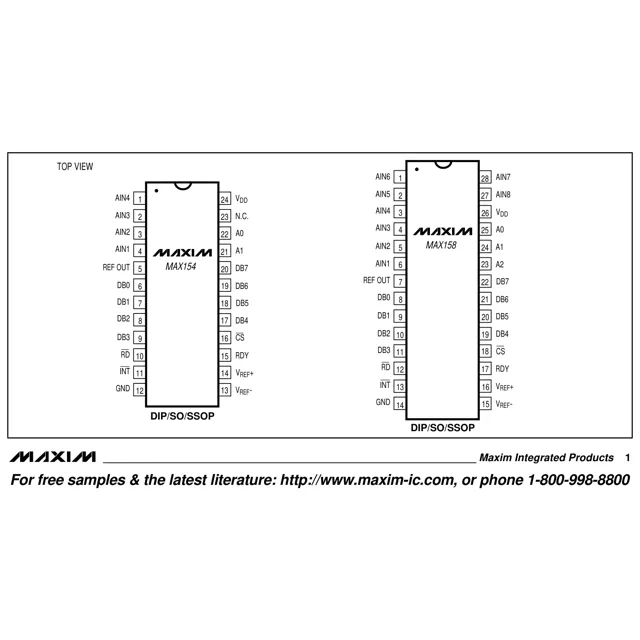 pid_39498767_max154bcag2bt-maxim-integrated-datasheet-121095.pdf  Pinout Diagram_1