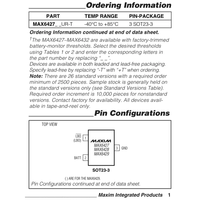 pid_39751095_max6427orur2bt-maxim-integrated-datasheet-118658.pdf Pinout Diagram_1 pid_39751095_max6427orur2bt-maxim-integrated-datasheet-118658.pdf Pinout Diagram_1
