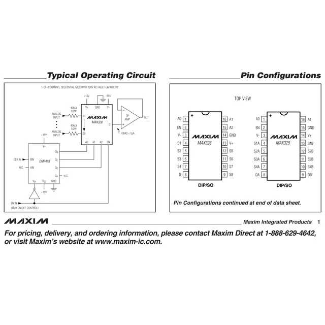 pid_40149884_max329mwe-pr32b-analog-devices-datasheet-10282723.pdf  Pinout Diagram_1