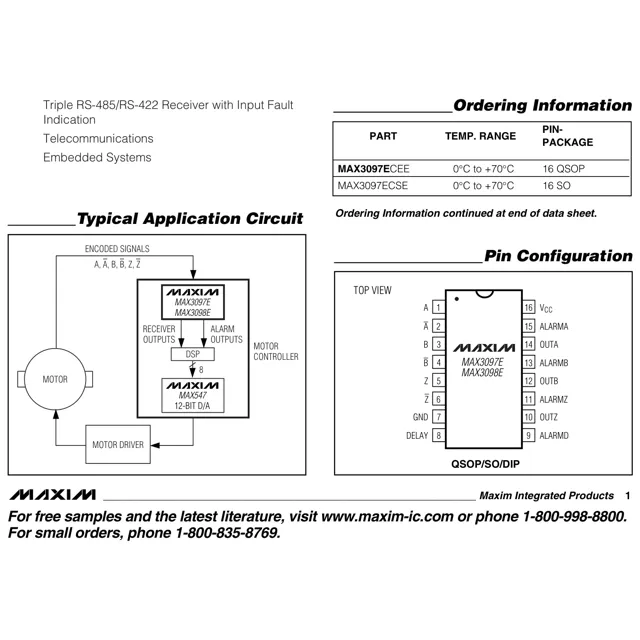 pid_42429150_max3097ecee2b-analog-devices-datasheet-96044.pdf  Pinout Diagram_1