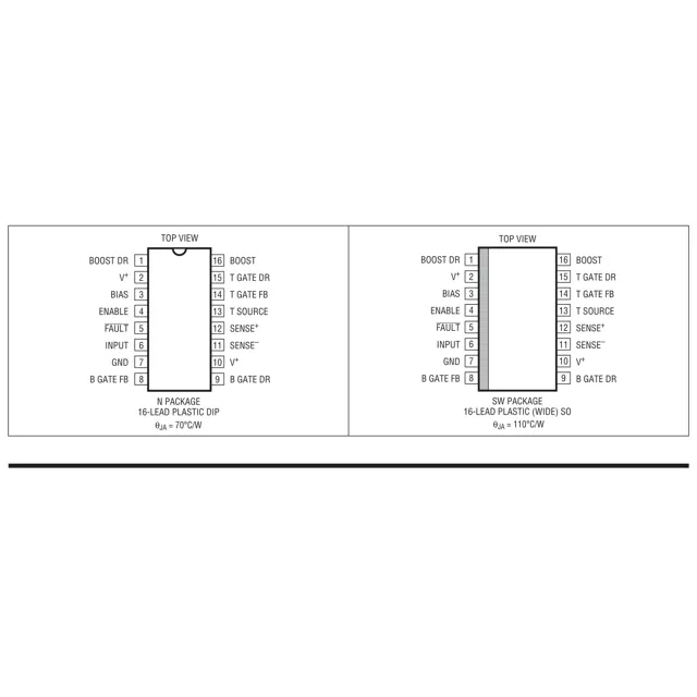 pid_42478059_lt1158cn23pbf-analog-devices-datasheet-12540462.pdf  Pinout Diagram_1