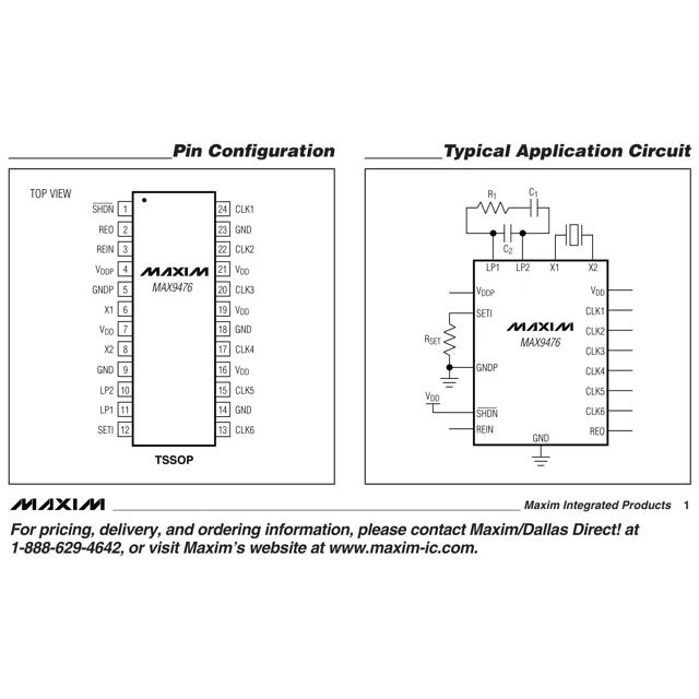 pid_46164992_max9476eug-t-maxim-integrated-datasheet-13737023.pdf  Pinout Diagram_1