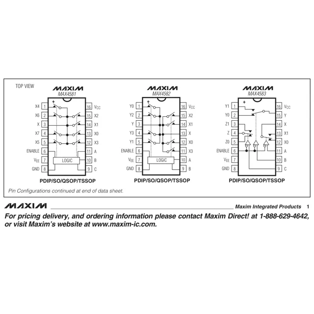 pid_46362107_max4583eee2b-maxim-integrated-datasheet-13700217.pdf  Pinout Diagram_1