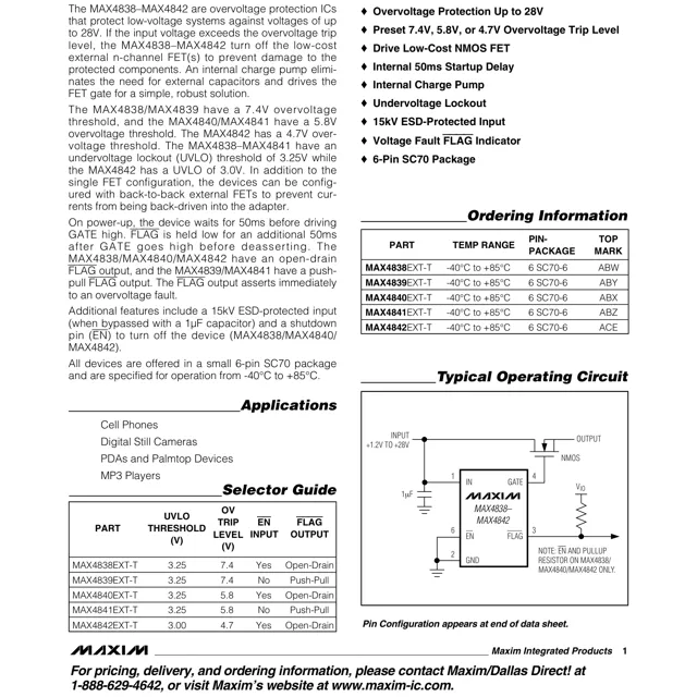 pid_46370431_max4840ext-dallas-semiconductor-datasheet-13704944.pdf  Pinout Diagram_1