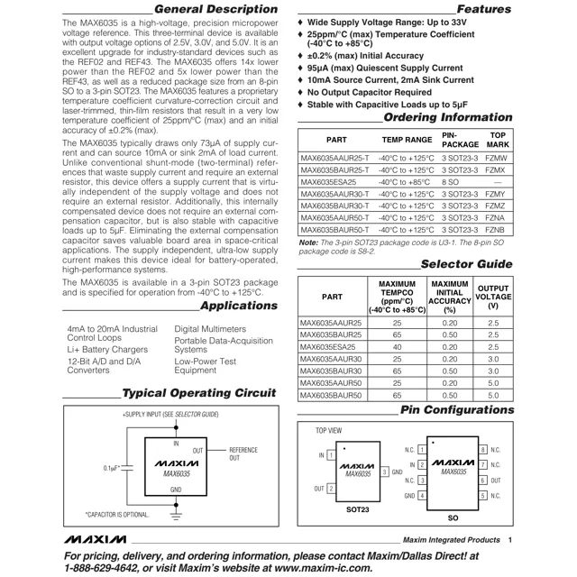 pid_48455964_max6035baur252b-maxim-integrated-datasheet-122326.pdf  Pinout Diagram_1