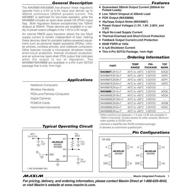 pid_51882920_max8887ezk152bt-analog-devices-datasheet-62055161.pdf  Pinout Diagram_1