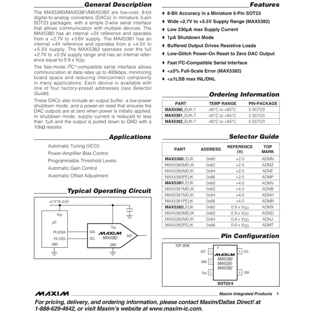 pid_56767631_max5382peuk2bt-analog-devices-datasheet-13711289.pdf  Pinout Diagram_1