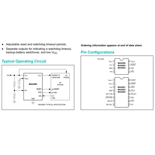 pid_61124415_max693mje-maxim-integrated-datasheet-62055126.pdf Pinout Diagram_1 pid_61124415_max693mje-maxim-integrated-datasheet-62055126.pdf Pinout Diagram_1