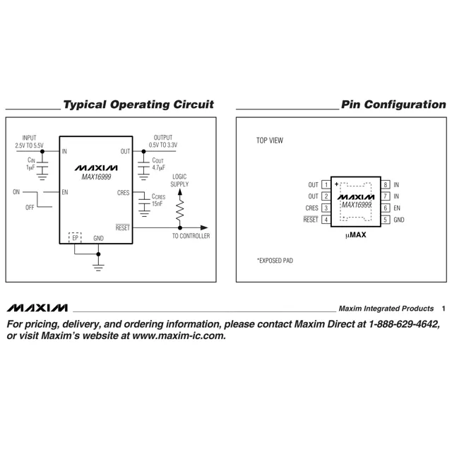 pid_61362135_max16999aua062bt-maxim-integrated-datasheet-5321382.pdf  Pinout Diagram_1