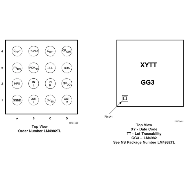 LM4982  Pinout Diagram_1