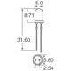 Broadcom Limited HLMP-CB31-M0GDD