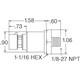 Honeywell Sensing and Productivity Solutions MLH250BSG13B