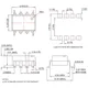 6N137M, HCPL2601M/11M, HCPL2630M/31M Outline Dimensions_4