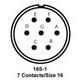 MS3106E16S-1PF187