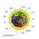 YEL,PVC,11X18,S-DF,ITC,MSHA