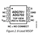 ADG701,702  Pinout Diagram_1