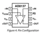 AD8137  Pinout Diagram_1