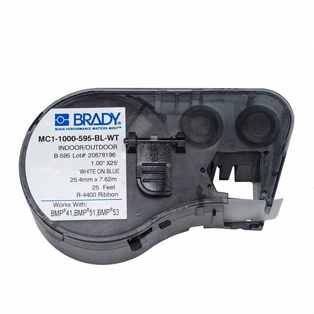 MC1-1000-595-BL-WTBrady Corporation