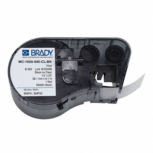 MC-1500-595-CL-BKBrady Corporation